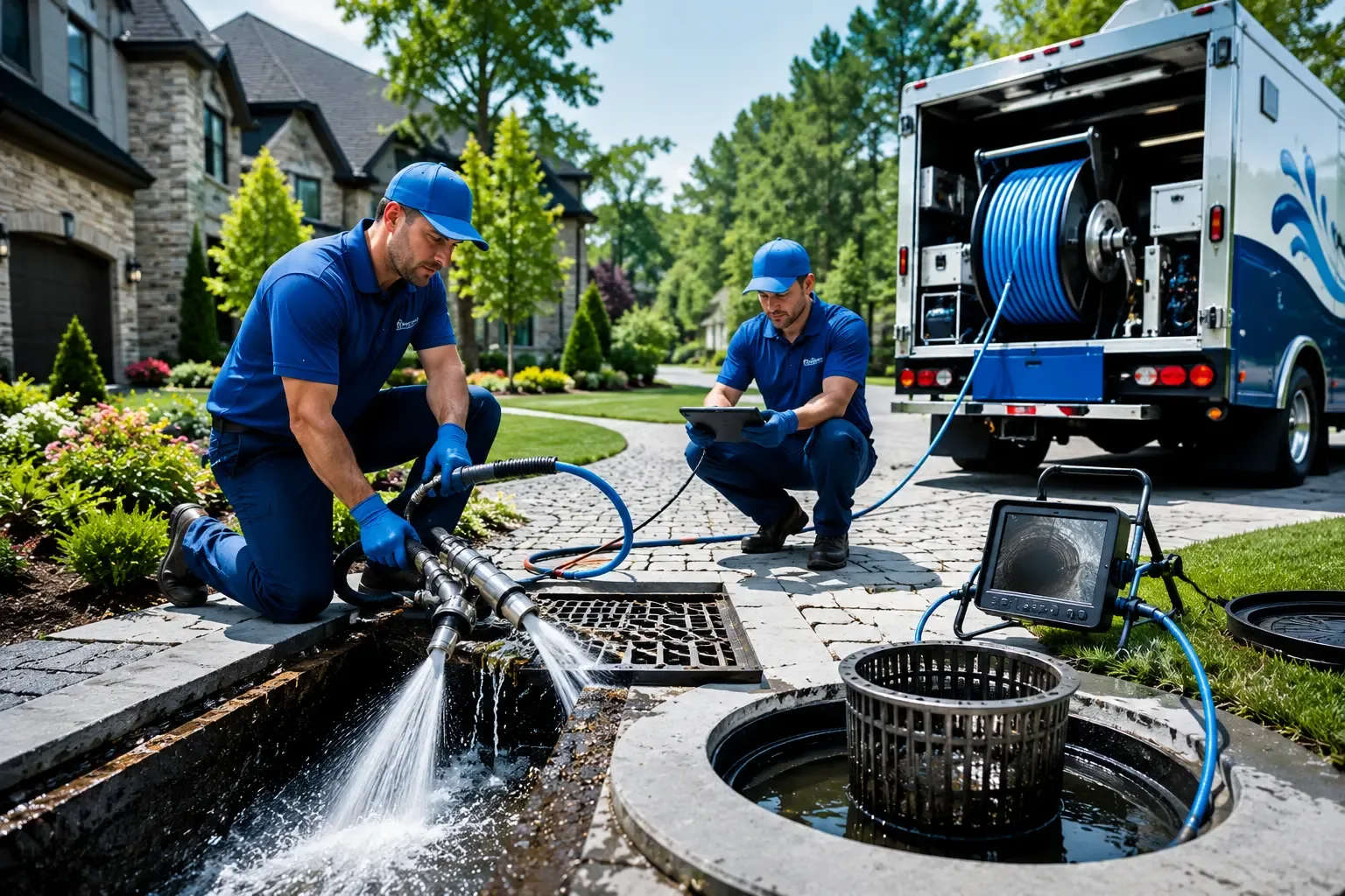 Local outdoor drain cleaning professionals in Gonzales, TX